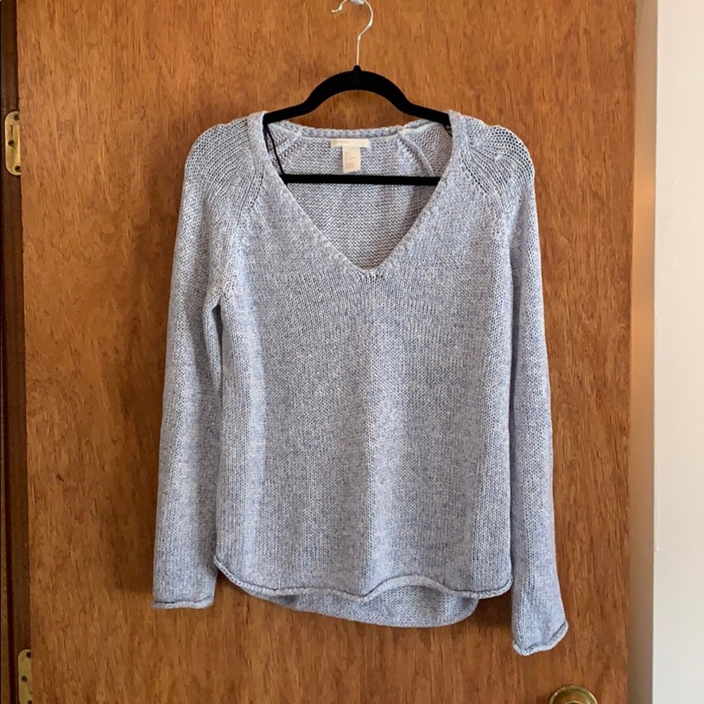 Powder blue sweater